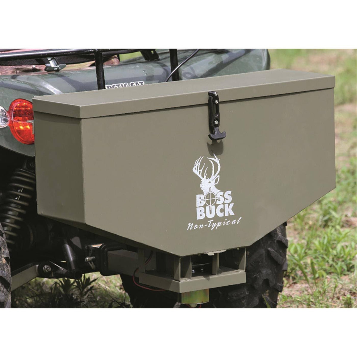 Boss Buck 80lb Seeder and Spreader for Distributing Seed and Feed
