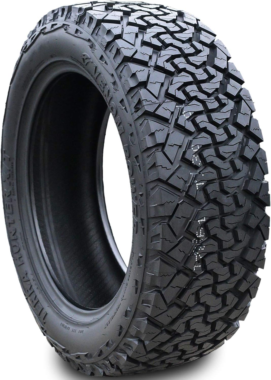 Venom Power Terra Hunter X/T All-Terrain Off-Road Light Truck Tire, LT285/50R20 285/50/20 285/50-20, Load Range E LRE 10-Ply, 119/116S, Black Sidewall
