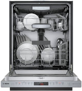 Bosch 800 Series 24-Inch Built-In Dishwasher with Top Controls, CrystalDry, Stainless Steel Tub, 3rd Rack and 42 dBA Performance