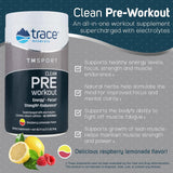 Trace Minerals TMRFIT Series Preworkout Supplement, 18.1 Ounce Canisters, Pack of 2