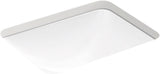 KOHLER K-20000-0 Caxton White Under-Mount Bathroom Sink