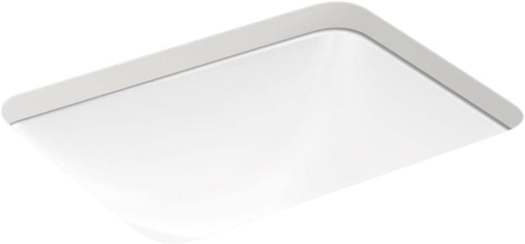 KOHLER K-20000-0 Caxton White Under-Mount Bathroom Sink