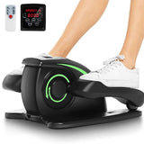 ANCHEER Under-Desk Elliptical Pedal Exerciser with Smart LCD Display & Remote, Quiet Low-Impact Seated Leg Workout for Seniors, Office or Home