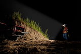 MW 2111-21 USB-Rechargeable Headlamp for Hard Hats