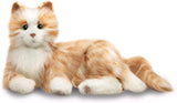 JOY FOR ALL Interactive Orange Tabby Companion Cat with Realistic, Lifelike Design