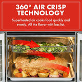 Emeril Lagasse 26 QT Extra-Large Air Fryer Toaster Oven, with Convection Cooking, French Doors & Stainless Steel Finish