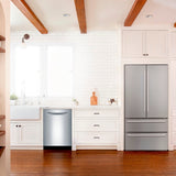 Bosch 800 Series 24-Inch Built-In Dishwasher with Top Controls, CrystalDry, Stainless Steel Tub, 3rd Rack and 42 dBA Performance