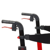 Drive Medical Nitro Euro-Style Rollator Walker in Red