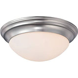 Quoizel Griffin GF1621PN Flush Mount Light, Finished in Palladian Bronze