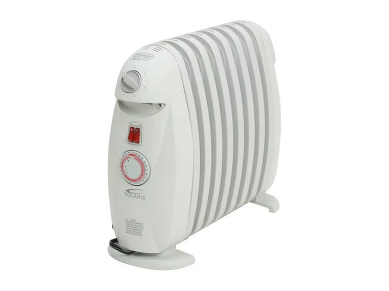 DeLonghi Portable Oil-Filled Radiator Heater with Timer, 1,200 Watt TRN0812T