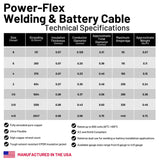 50-Foot 4-Gauge Red Welding Cable