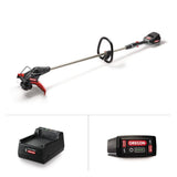 Oregon Cordless 40V Max ST275 Trimmer and Edger Kit with 2.6 Ah Battery, Charger & Gator Speed Load System, 590498