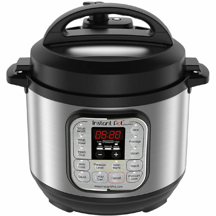 Instant Pot Duo Mini 7-in-1 Electric Pressure Cooker, 3qt, Silver