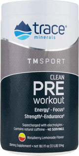 Trace Minerals TMRFIT Series Preworkout Supplement, 18.1 Ounce Canisters, Pack of 2