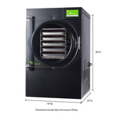 Harvest Right HRFD-SBL Medium Freeze Dryer with 5 Trays, Black Aluminum Finish and Mylar Starter Kit
