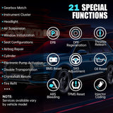 XTOOL Anyscan A30M Wireless OBD2 Scanner for Android and iOS with Bi-Directional Controls, All-Systems Diagnostics, 21 Services, ABS Bleeding and Injector Coding