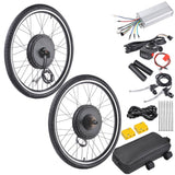 48V 1000W Electric Bicycle Motor Conversion Kit with 26-Inch Front/Rear Wheel Compatibility, by TheLAShop