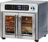 Emeril Lagasse 26 QT Extra-Large Air Fryer Toaster Oven, with Convection Cooking, French Doors & Stainless Steel Finish