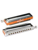 SEYDEL Chromatic Deluxe Steel Solo Harmonica in Low F