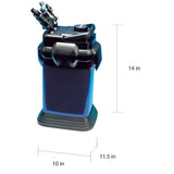 Penn-Plax Cascade 700 Canister Aquarium Filter