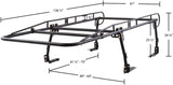 Apex UPUT-RACK-V2 Universal Steel Rack for Over-Cab Truck Storage