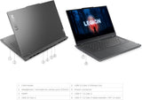Lenovo Legion Slim 5 14.5-Inch OLED Gaming Laptop with Ryzen 7 7840HS, NVIDIA GeForce RTX 4060 8GB, 16GB RAM, 1TB SSD, 2880 x 1800 Display, Windows 11 Home and Mouse Pad