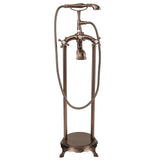 AKDY TF0053 Clawfoot Tub Faucet, Floor-Mounted Stand-Alone Design with Single Handle