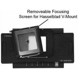 Fotodiox HB-V-4×5-Pro Lens Mount Adapter for Hasselblad V-Mount Film Backs and Large Format 4 x 5 View Cameras, Featuring Graflok Rear Standard Shift Stitch Adapter and Focusing Screen