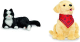 JOY FOR ALL Interactive Orange Tabby Companion Cat with Realistic, Lifelike Design