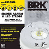 BRK 7020BSL 120V Smoke Alarm with LED Strobe