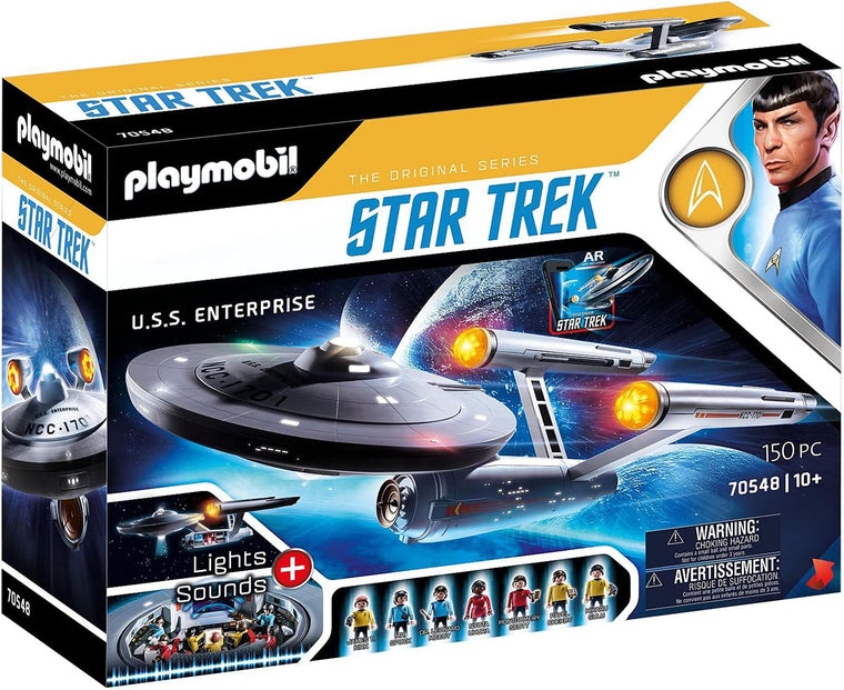 PLAYMOBIL Star Trek U.S.S. Enterprise NCC-1701 Toy and Game Set
