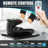 ANCHEER Under-Desk Elliptical Pedal Exerciser with Smart LCD Display & Remote, Quiet Low-Impact Seated Leg Workout for Seniors, Office or Home