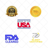 ZYPPAH Anti-Snoring Hybrid Oral Appliance with Mouthpiece and Guard Design, Made in USA, FDA Cleared, Military