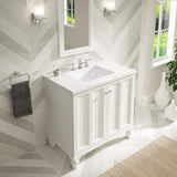 KOHLER K-20000-0 Caxton White Under-Mount Bathroom Sink