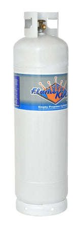 60 lb. Refillable Steel LPG Propane Cylinder with POL Valve