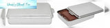 Lindys 8W44 Covered 9 x 13-Inch Cake Pan, Stainless Steel