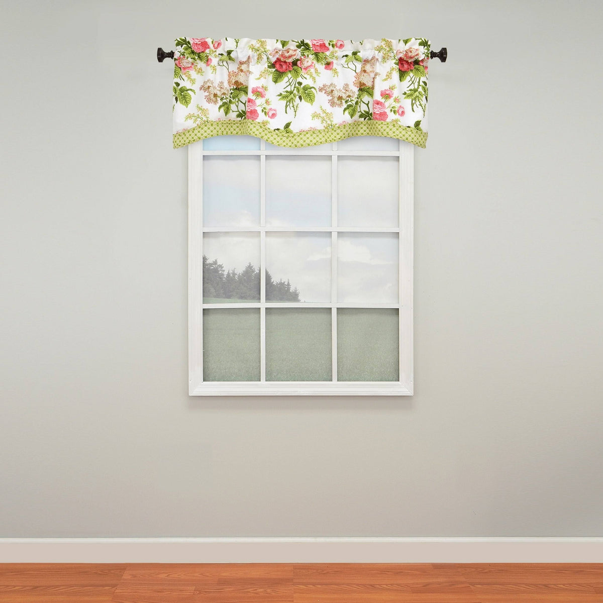 Waverly Emmas Garden Lined Window Valance