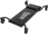 Traxion 1-200 King Crawler Rolling Automotive Mechanic Creeper with 5 All-Terrain Casters