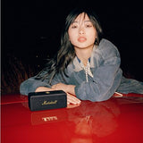 Marshall Emberton II Portable Bluetooth Speaker in Black and Brass