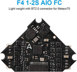 BETAFPV Meteor75 1S Brushless Whoop FPV Racing Drone, Featuring TBS Crossfire, BT2.0 Connector, F4 AIO 1S FC, VTX, 18000KV 1102 Motor and C02 Camera