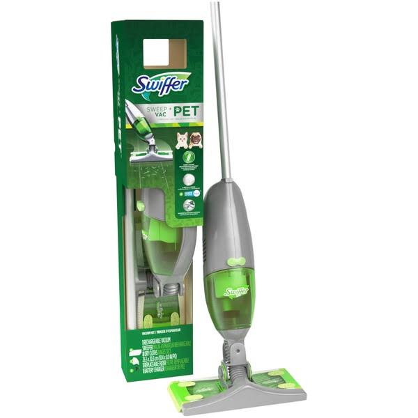 Swiffer Sweep + VAC Pet Rechargeable Cordless Vacuum Kit and Sweeper, Each