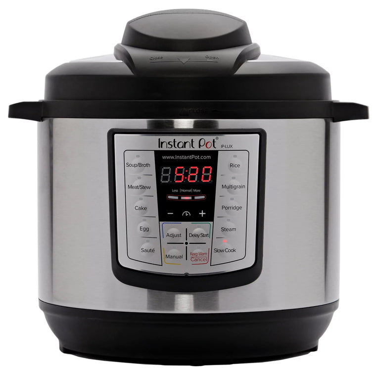 Instant Pot LUX80 8 Qt Programmable Multi-Use Cooker with 6-in-1 Functions: Pressure, Slow, Rice, Saute, Steam and Warmer