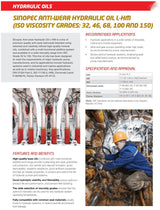 Sinopec AW 32 Hydraulic Oil Fluid in a 55 Gallon Drum, ISO VG 32, SAE 10W