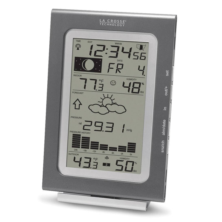 La Crosse Technology Wireless Forecast Station, WS-9037U-IT, with Pressure History