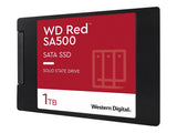 WD Red SA500 1TB Internal NAS SSD, 2.5-Inch Drive with SATA 6Gb/s Interface, WDS100T1R0A