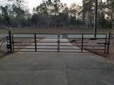 GC Ghost Controls TSS1XP Solar Automatic Gate Opener Kit for Swing Gates Up to 20 Feet, Heavy-Duty Single-Gate System