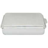 Lindys 8W44 Covered 9 x 13-Inch Cake Pan, Stainless Steel