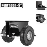 Pentagon Tool Panel Pusher Dolly for Plywood, Doors, and Drywall