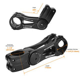 110mm Adjustable Aluminum Alloy Stem Extender for Himiway and Most Mountain, Road & City Bikes, MTB Handlebar Riser
