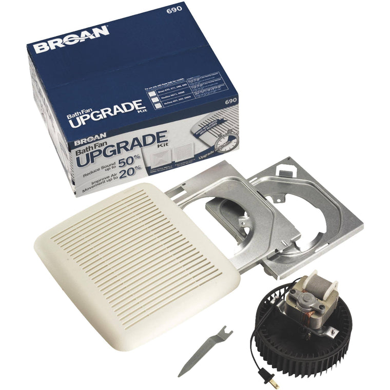 Bathroom Exhaust Fan Replacement and Upgrade Kit for Broan 690